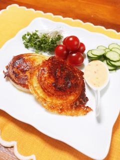 新玉ねぎのチーズ焼き。スイチリマヨソース-レシピのメイン写真