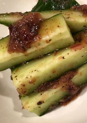 《夏バテ防止》きゅうりと梅のさっぱり和え-レシピのメイン写真