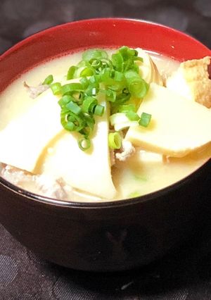 庄内の郷土料理 孟宗汁-レシピのメイン写真