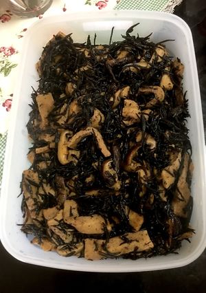 ひじき干し椎茸高野豆腐の含め煮☆簡単に-レシピのメイン写真