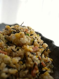 鉄分カルシウムたっぷり!ひじきチャーハン-レシピのメイン写真