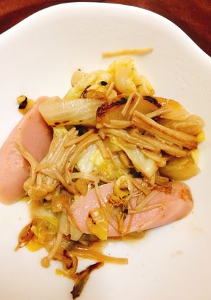 魚肉ソーセージの炒め物-レシピのメイン写真