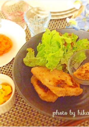 魚久風☆かじきまぐろの粕漬け焼き-レシピのメイン写真