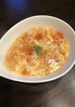 飲むオムレツ！☆卵とトマトのスープ-レシピのメイン写真