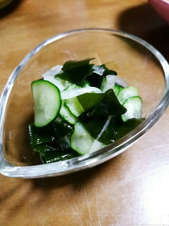 *ジュース入りわかめの酢の物*-レシピのメイン写真