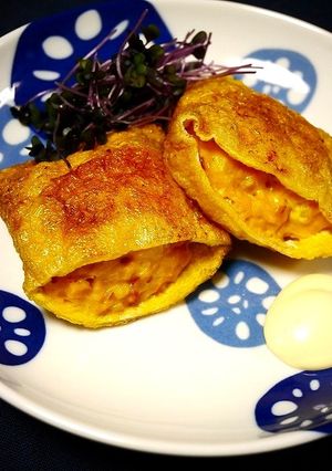 お弁当！お揚げ☆筍ハムエッグ-レシピのメイン写真