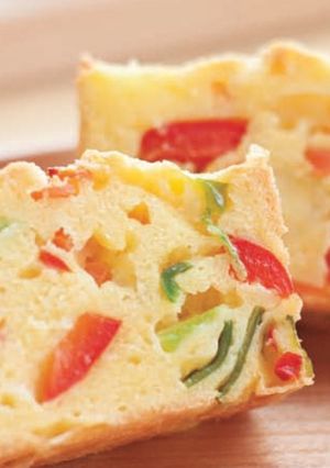 野菜たっぷり米粉のケークサレ-レシピのメイン写真