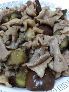 豚バラ茄子炒め-レシピのメイン写真