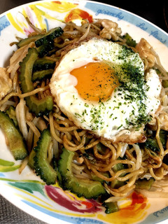 ゴーヤ焼そば(^^)♪-レシピのメイン写真