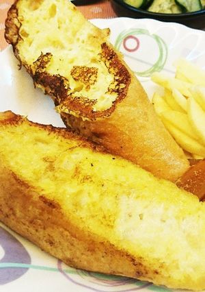 残ったパンで！簡単美味フレンチトースト-レシピのメイン写真