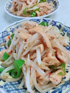 もやしと油揚げのピリ辛中華風炒め-レシピのメイン写真