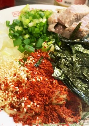 アホでも作れるマジうまい油そば-レシピのメイン写真