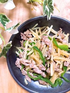 じゃがいもで簡単中華♪お手軽豚肉青椒肉絲-レシピのメイン写真