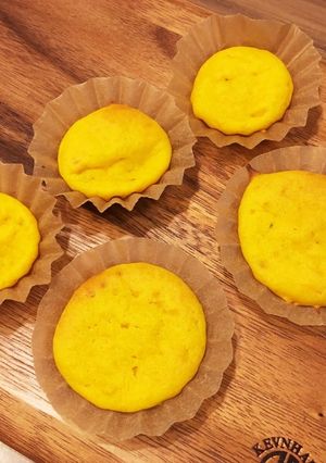 簡単＊ズボラ＊ひとくちかぼちゃケーキ-レシピのメイン写真