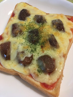 ミートボールトースト-レシピのメイン写真