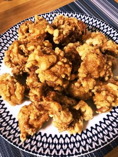鶏とホクホクにんにくの竜田揚げ-レシピのメイン写真