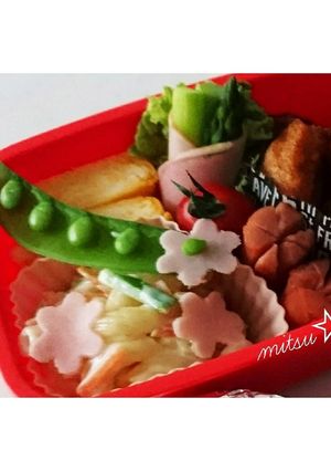 スナップえんどうdeお弁当を華やかに♪-レシピのメイン写真