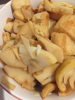 ごま油香る たけのこの炒め物-レシピのメイン写真