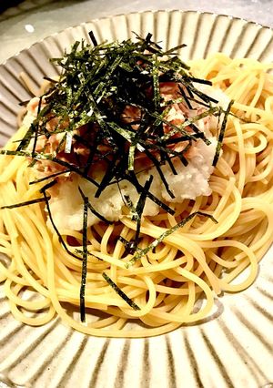 ツナと大根おろしのさっぱりスパゲティ✨-レシピのメイン写真