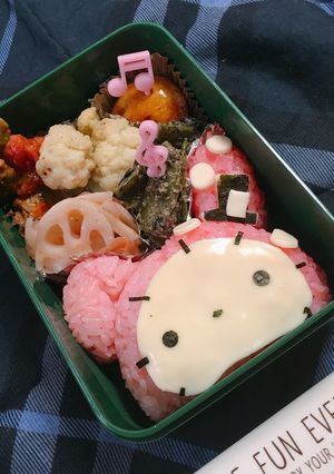 すみすみシャッポのキャラ弁-レシピのメイン写真