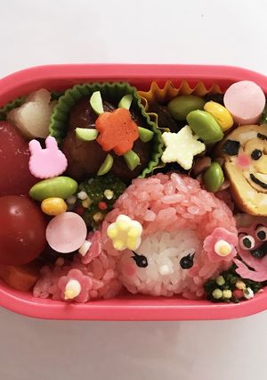 ディズニー アリエル キャラ弁 デコ弁-レシピのメイン写真