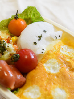 キャラ弁 ◆ かんザラシのオムライス弁当-レシピのメイン写真