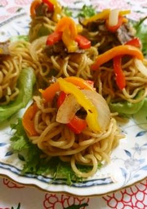 母の日に、ゴージャス焼きそば-レシピのメイン写真