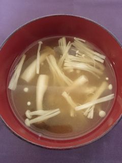 きのこのみそ汁-レシピのメイン写真