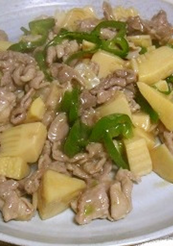 中華風に仕上げた豚肉と筍のうま煮！-レシピのメイン写真