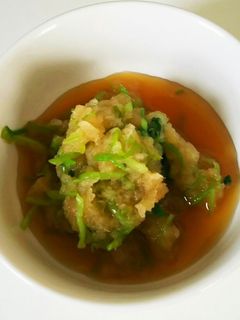 三つ葉と大根おろしのポン酢和え-レシピのメイン写真