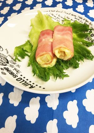 セロリチーズベーコン巻き-レシピのメイン写真