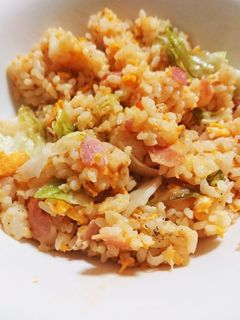 和風レタスチャーハン-レシピのメイン写真