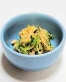 大根と豆苗とツナの炒め物　塩分記載あり