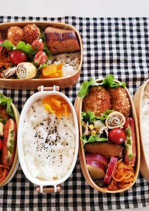 女子高生、男子学生、私のお弁当⑥-レシピのメイン写真