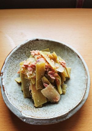 ウド！ウド！ウド！シーチキン酢味噌あえ-レシピのメイン写真