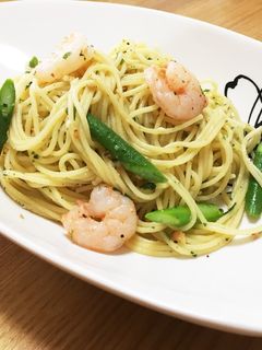 大葉で⑅ジェノベーゼパスタ-レシピのメイン写真
