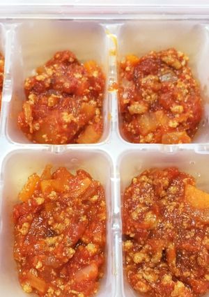 【離乳食後期】大人ご飯にも◎ミートソース-レシピのメイン写真