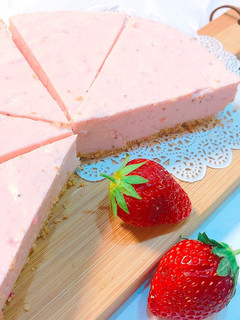 苺のレアチーズケーキ-レシピのメイン写真