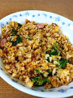 簡単!レタスキムチ炒飯-レシピのメイン写真