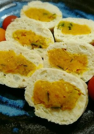 レンジ10分♥かぼちゃのミートローフ-レシピのメイン写真