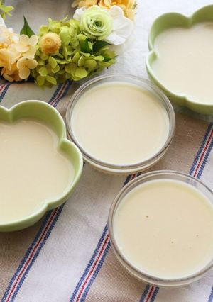 【アンチエイジング】＊麹甘酒＊豆乳プリン-レシピのメイン写真