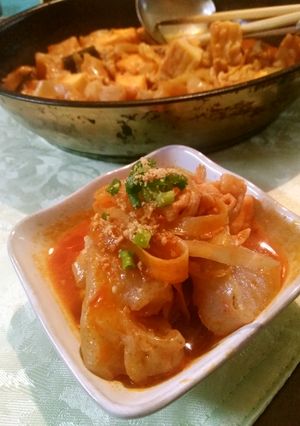 豚ごぼうと田舎こんにゃくの旨辛煮-レシピのメイン写真
