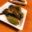 夏野菜の炒め煮 〜ピーマン・茄子〜