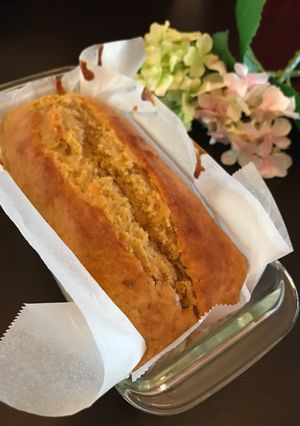 測りとボウルで！バナナパウンドケーキ-レシピのメイン写真