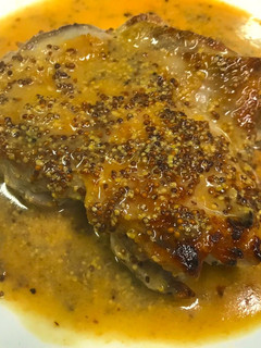 鶏肉のマスタードソースソテー(鶏もも肉)-レシピのメイン写真