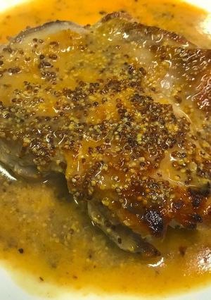 鶏肉のマスタードソースソテー（鶏もも肉）-レシピのメイン写真
