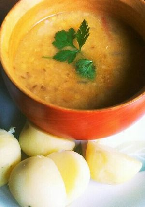 インドママ直伝！ダル(レンズ豆のカレー)-レシピのメイン写真