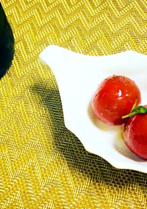 塩酒粕で♪ミニトマトのバルサミコ酢漬け-レシピのメイン写真
