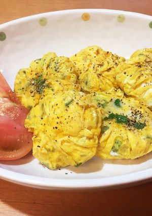 チーズinベジ卵ボール♪-レシピのメイン写真