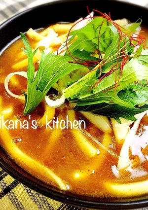 残ったカレーで☆簡単☆カレーうどん♪♪-レシピのメイン写真